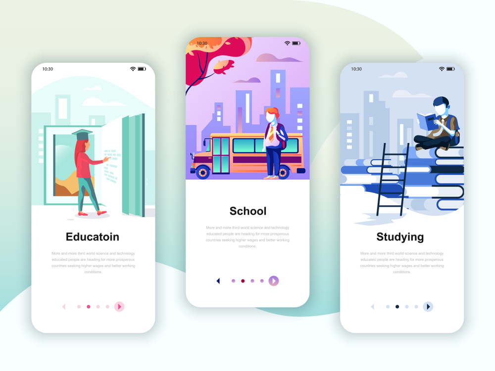 تصميم تطبيق تعليمي