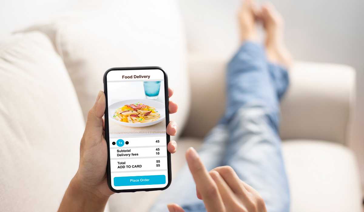 عمل تطبيق لموقع توصيل